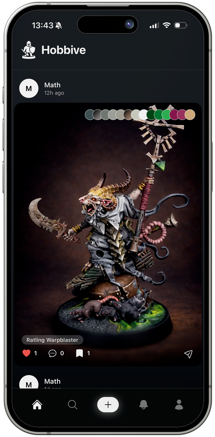 Aperçu de l'application Hobbive